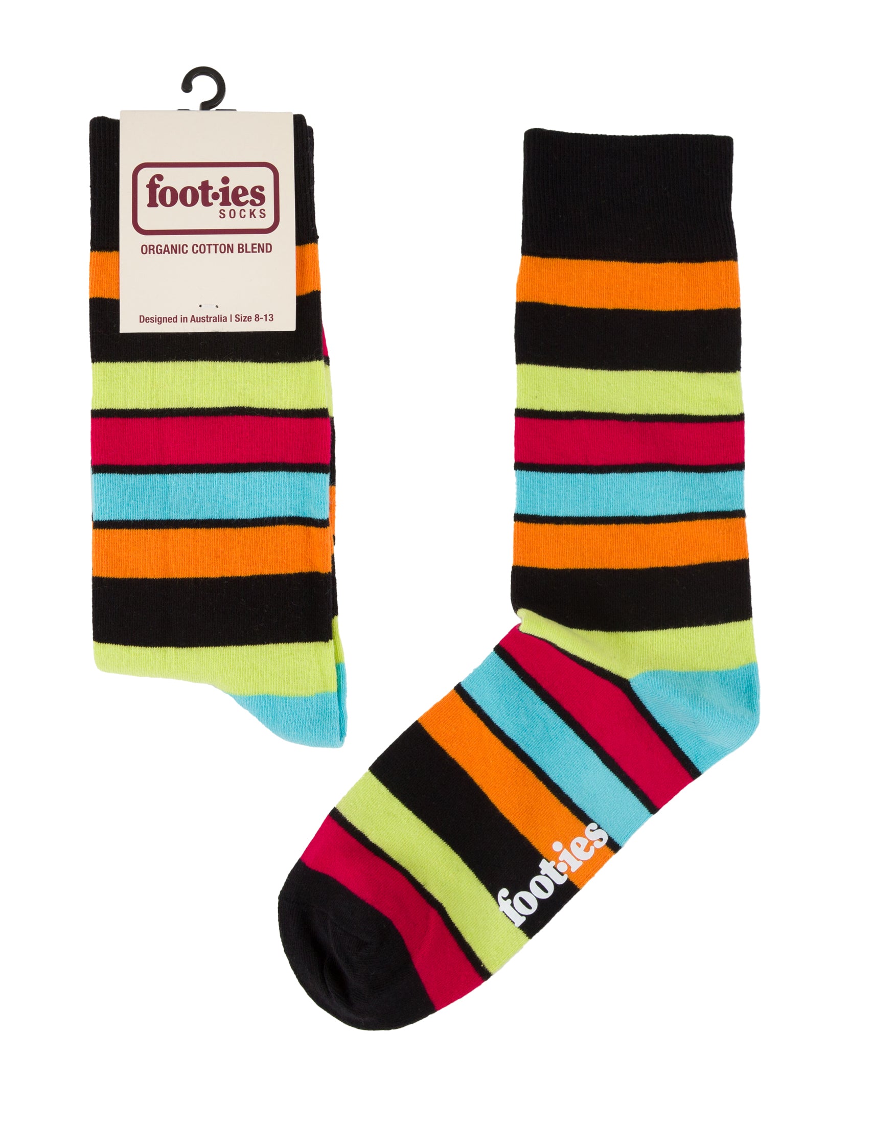 Super Stripe Organic Cotton Socks