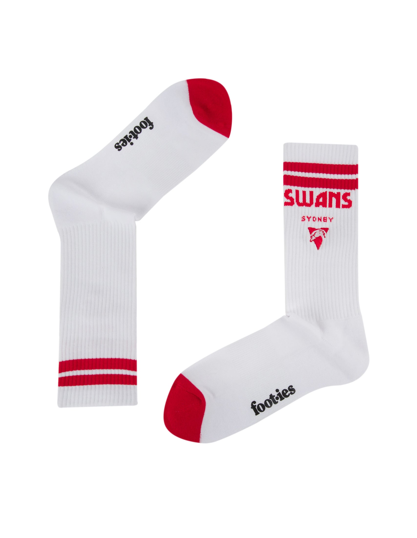 Sydney Swans Mascot Sneaker 2 Pack Socks