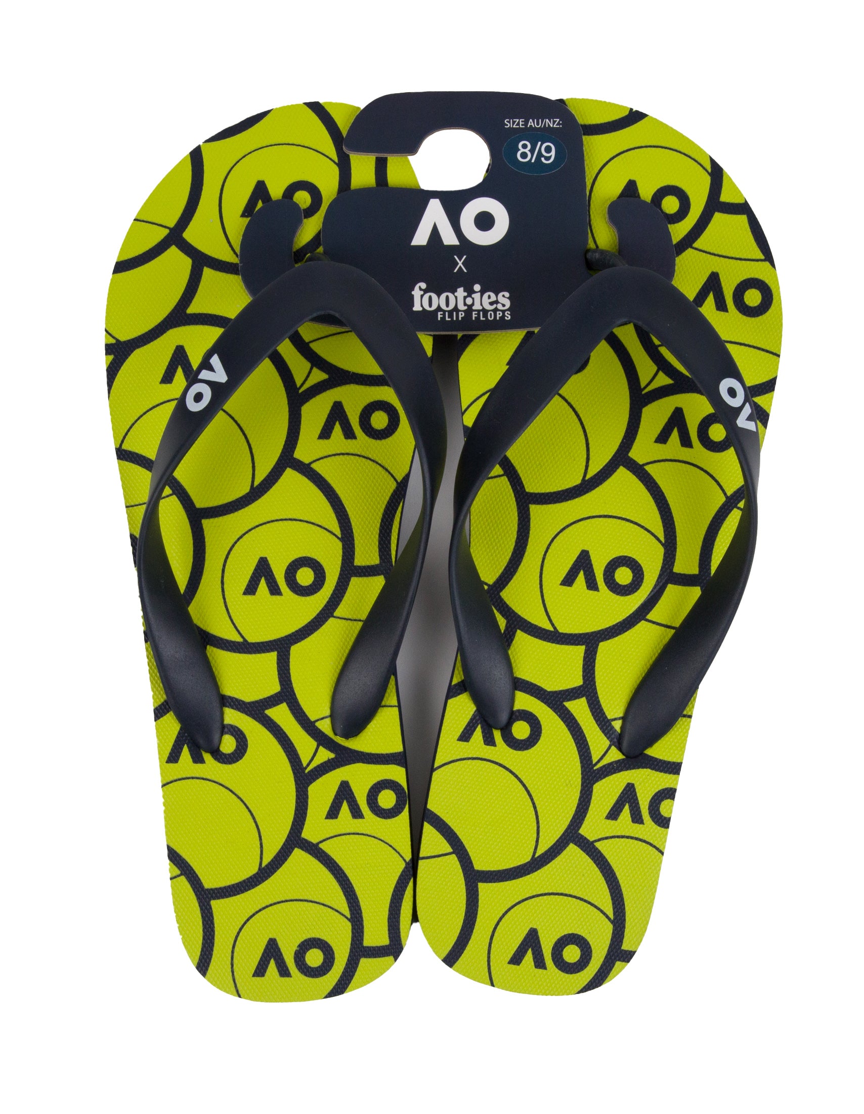 Australian Open Tennis Balls Flip Flops