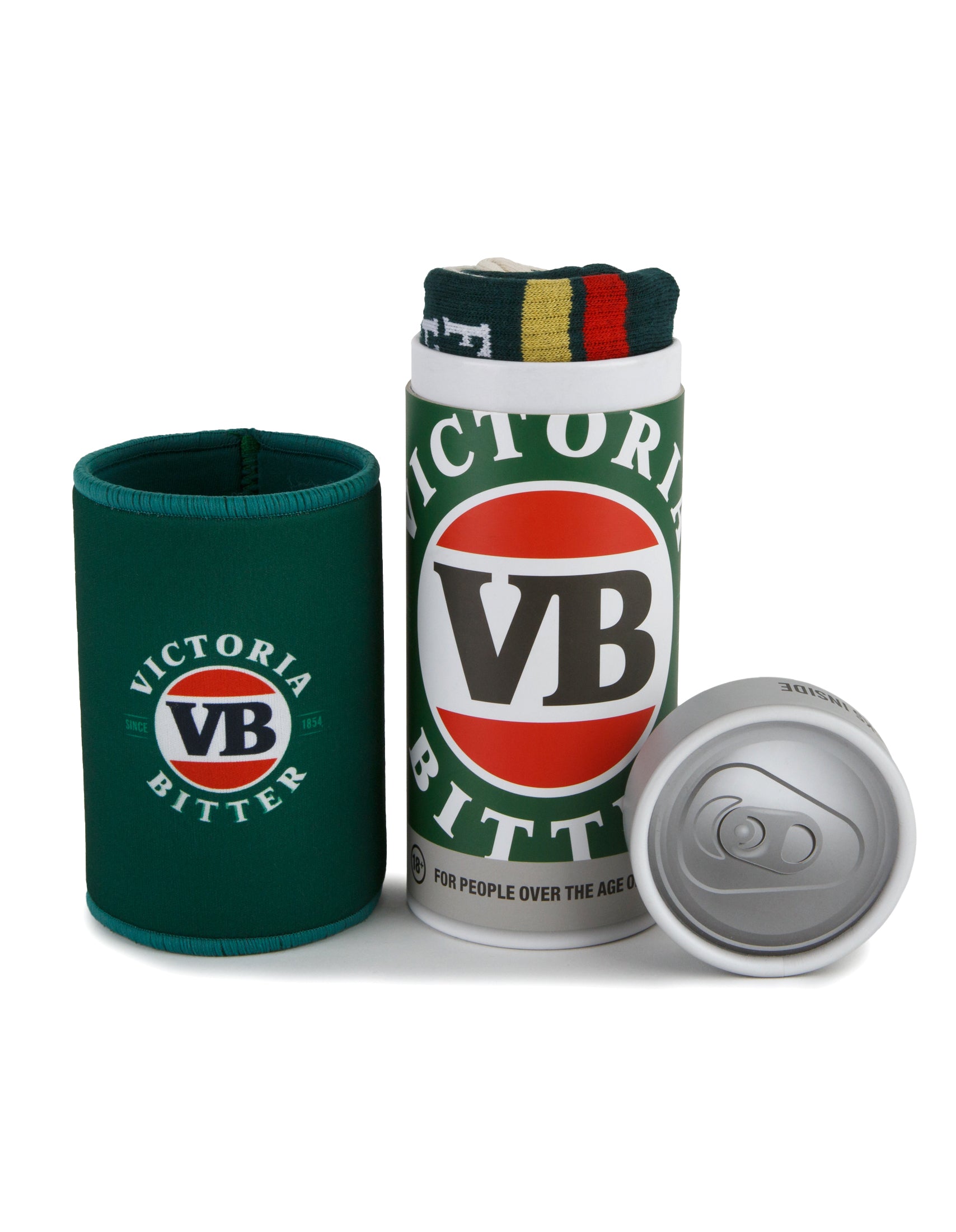 VB Gift Can & Stubby Sneaker Socks 2 Pack