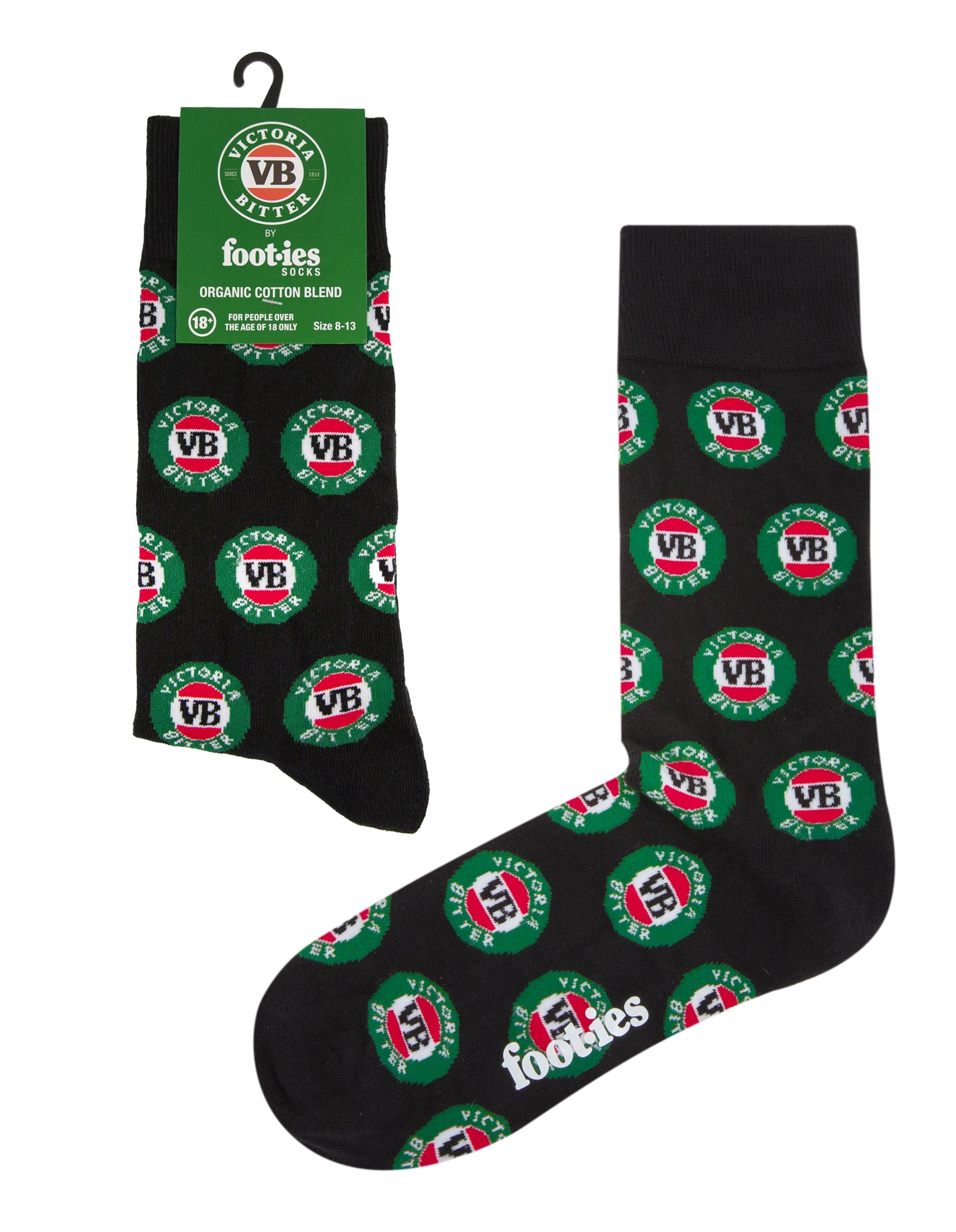 Victoria Bitter Logos Organic Cotton Sock