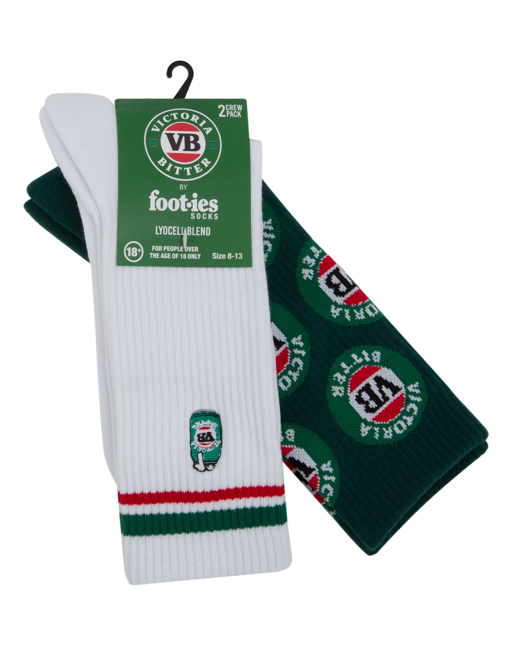 VB Tinnie Sneaker Sock 2 Pack