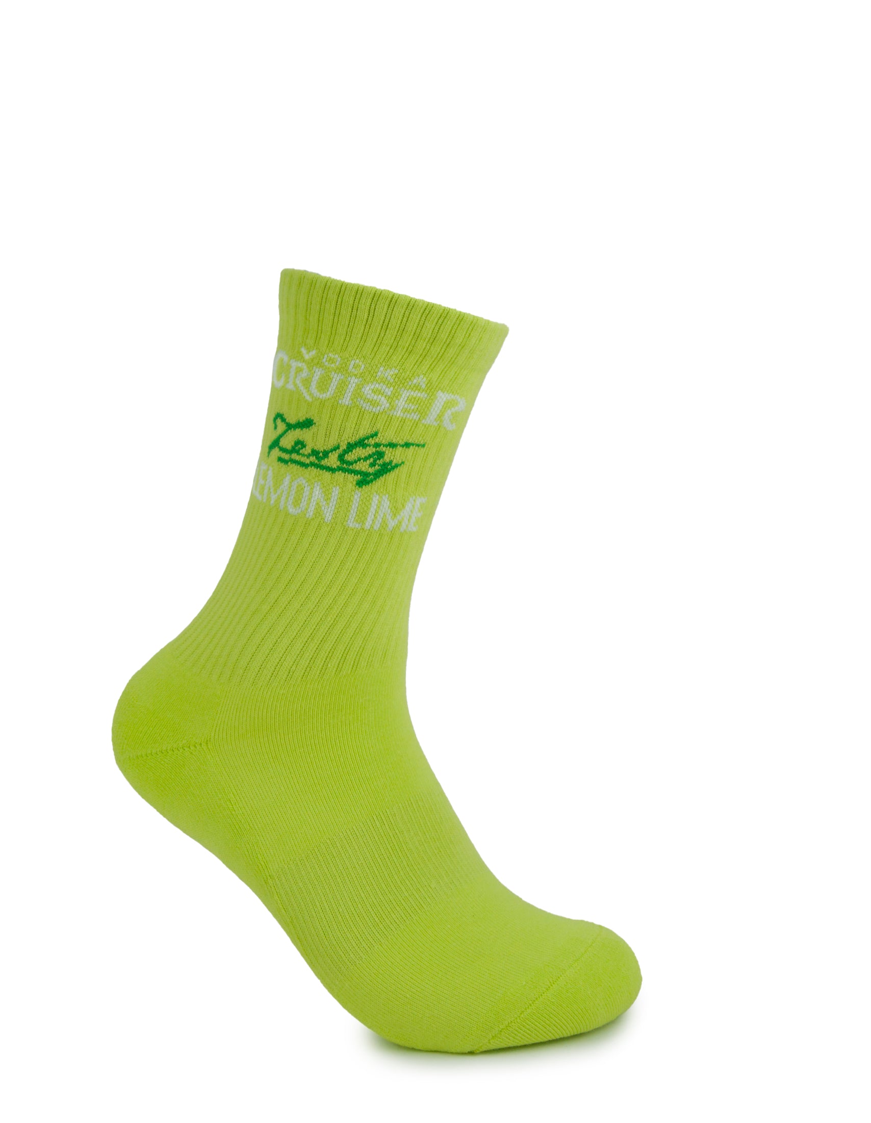 Vodka Cruiser Zesty Lemon Lime Sneaker Sock 2-Pack