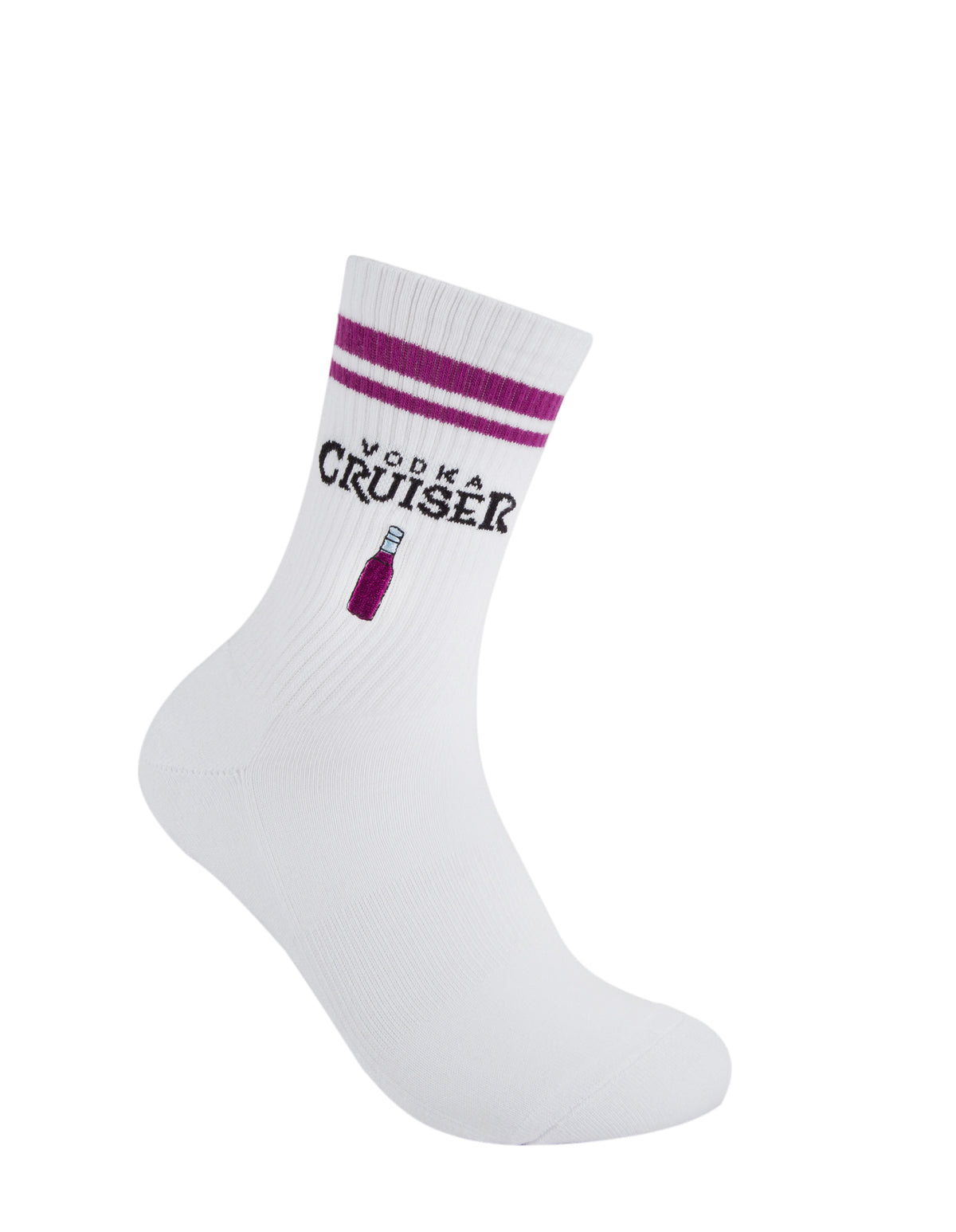 Vodka Cruiser Bold Embroidery Sneaker Sock 2-Pack