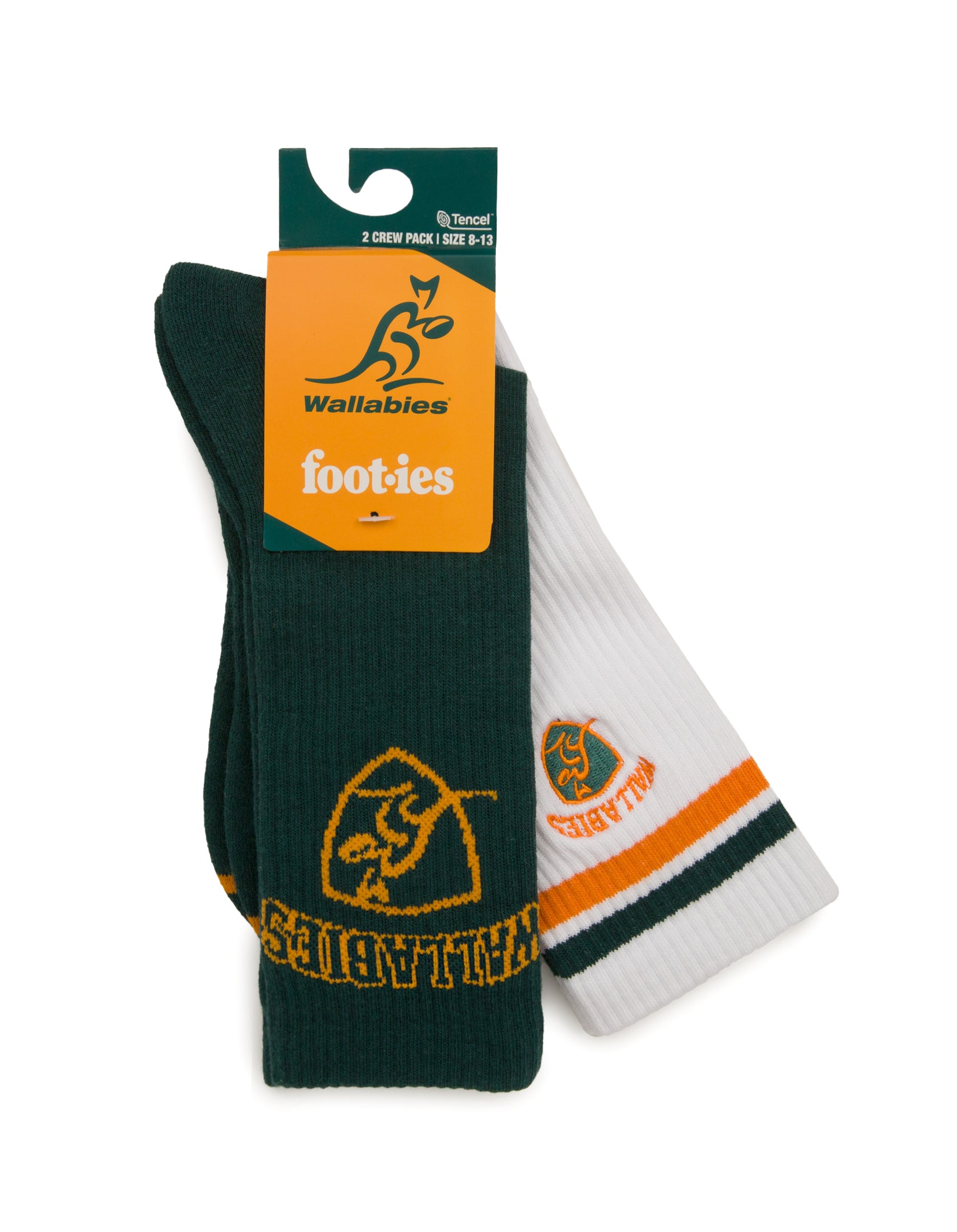 Wallabies World Cup Sneaker Sock 2-Pack