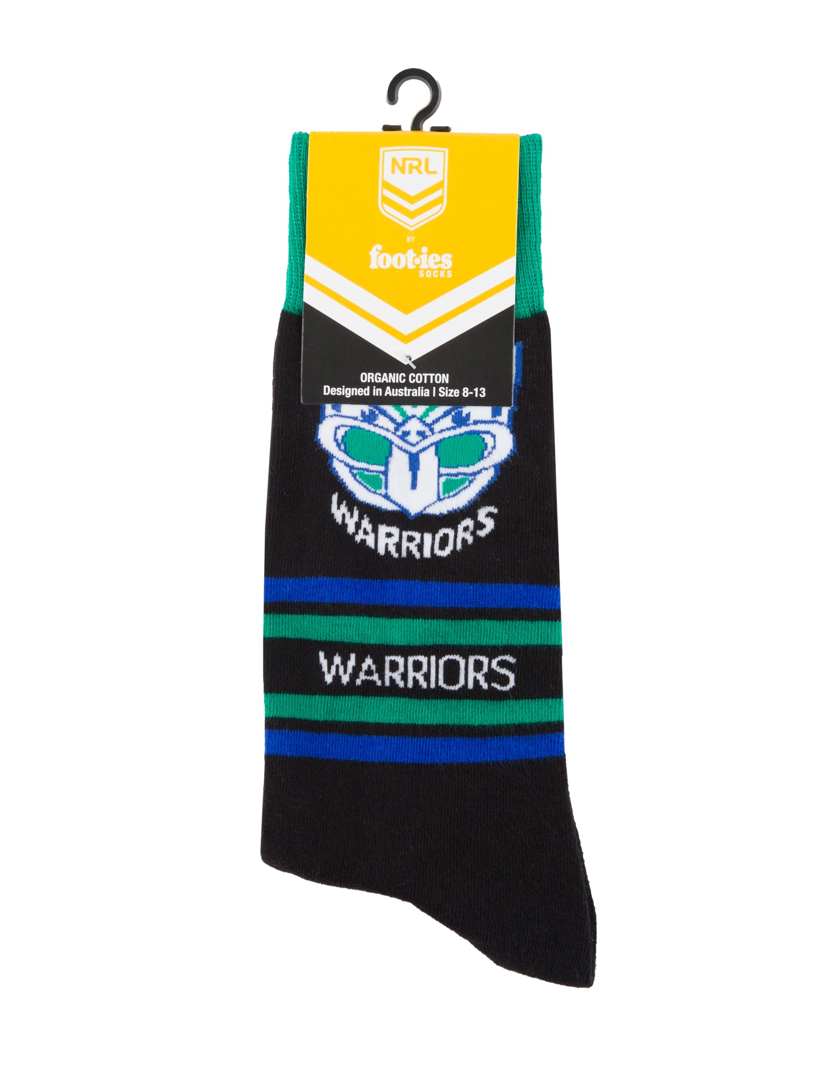 Warriors Stripe Organic Cotton Socks