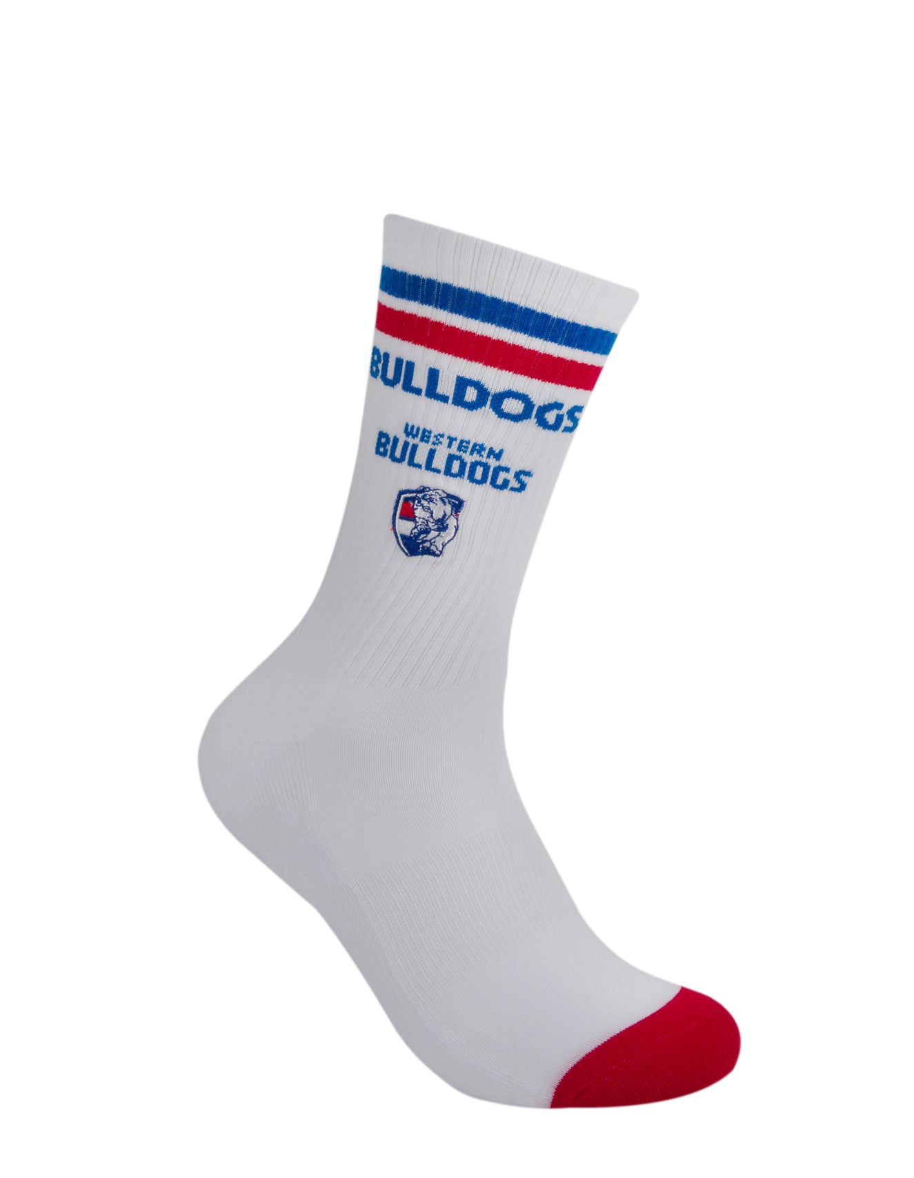 Western Bulldogs Mascot Sneaker Socks 2 Pack