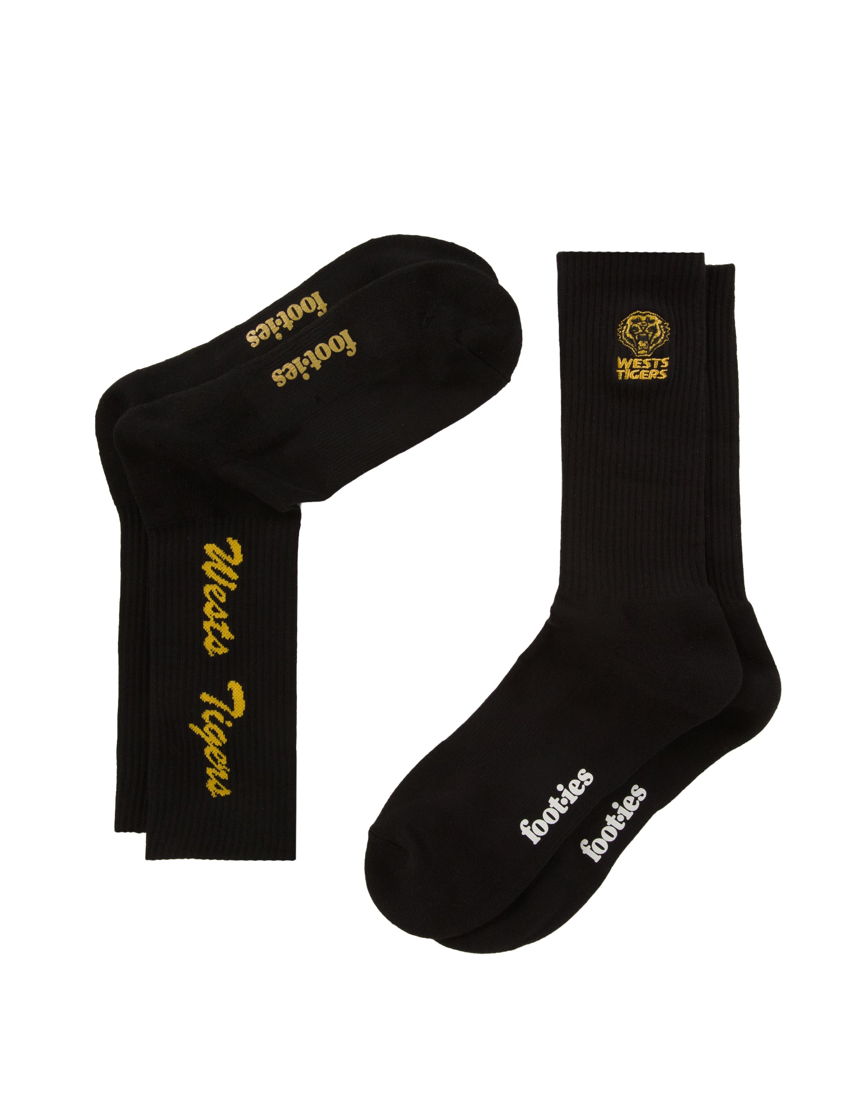 Wests Tigers Sneaker Sock 2-Pack