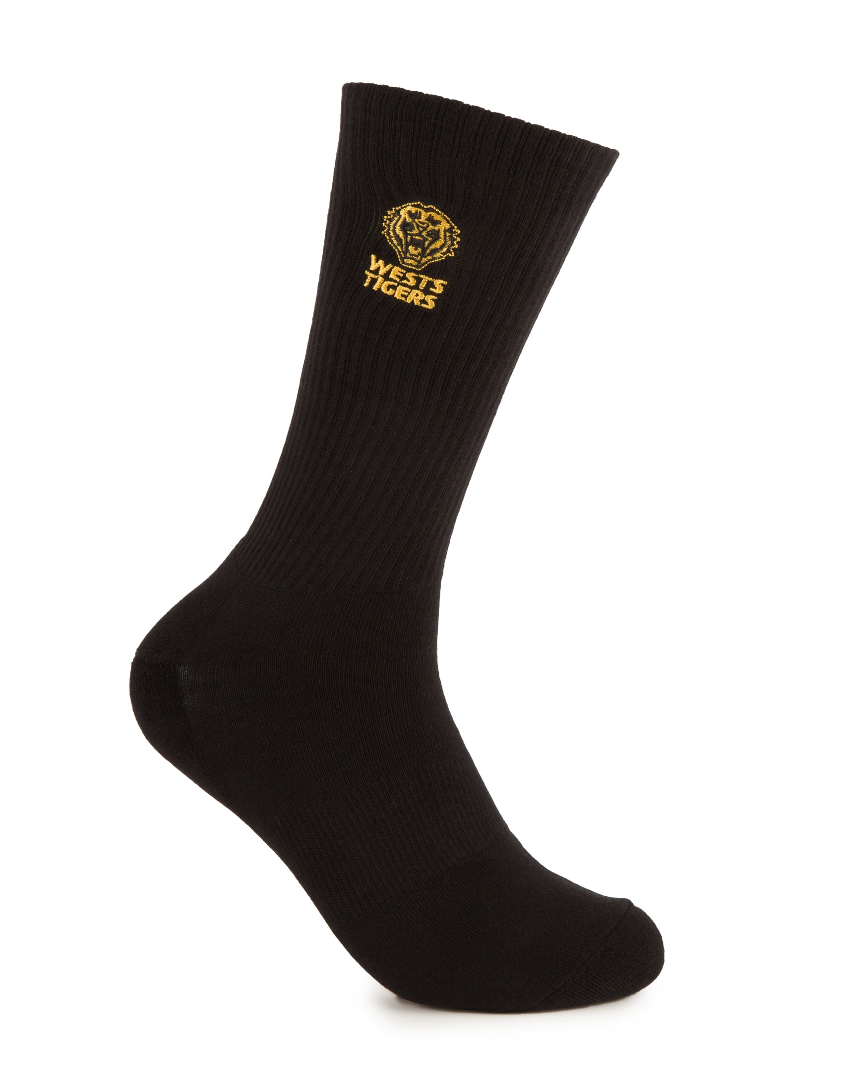 Wests Tigers Sneaker Sock 2-Pack