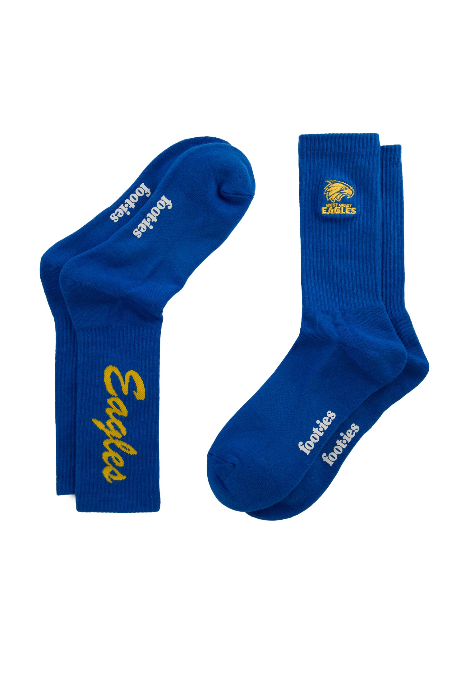West Coast Eagles Sneaker Sock 2-Pack
