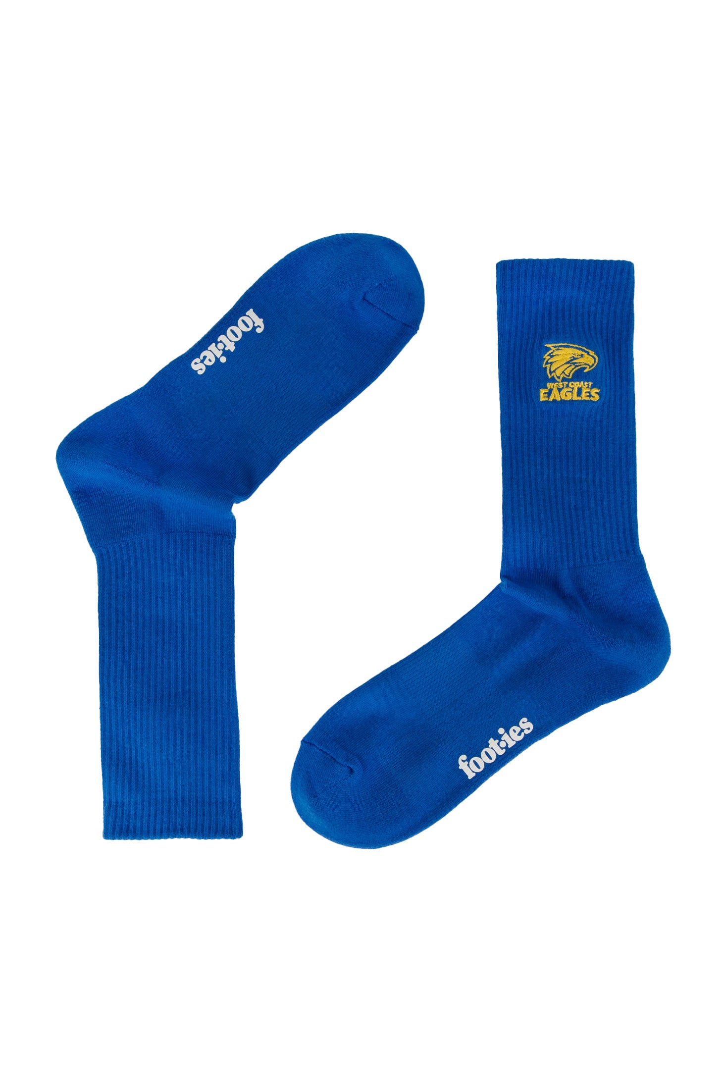 West Coast Eagles Sneaker Sock 2-Pack