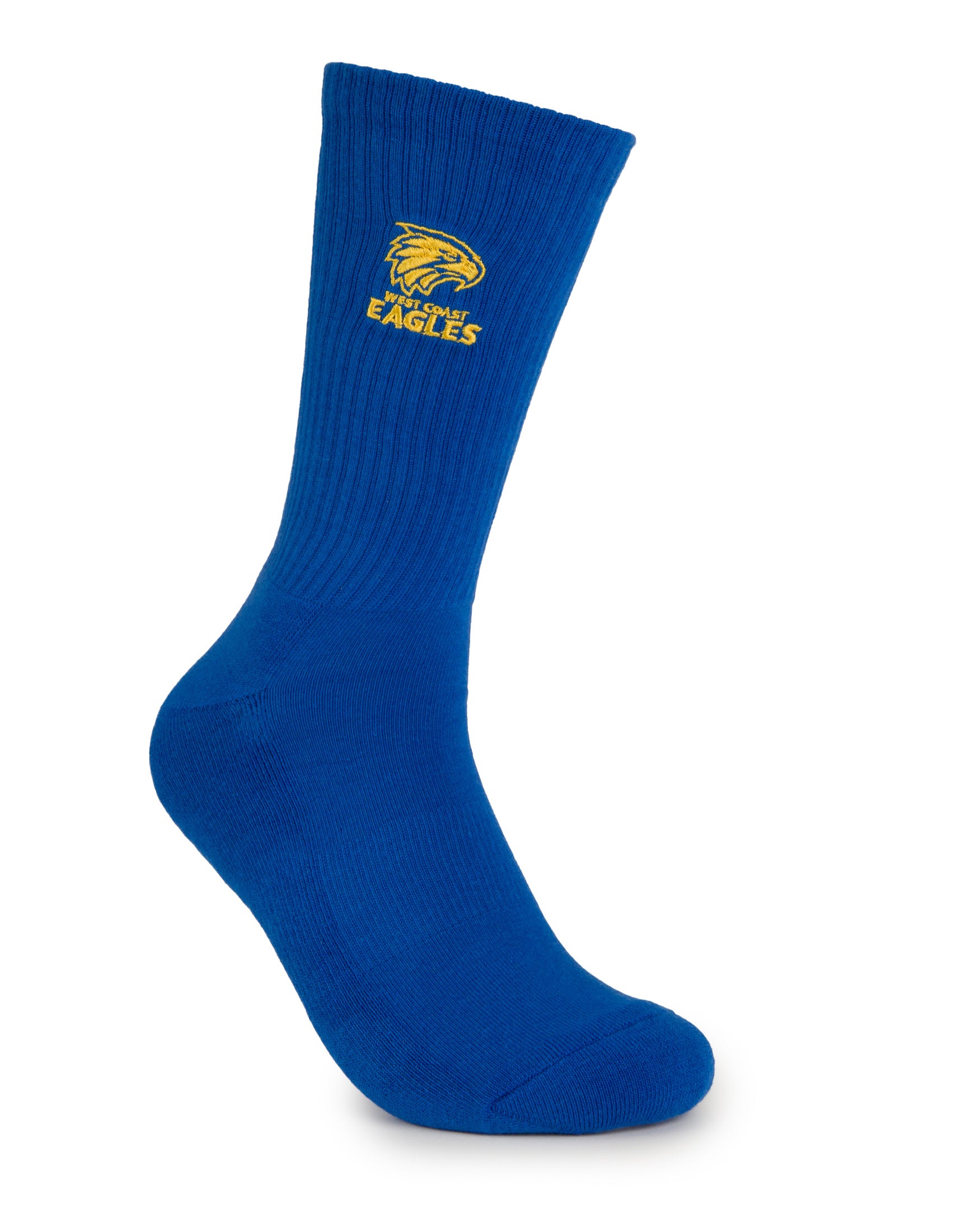 West Coast Eagles Sneaker Sock 2-Pack