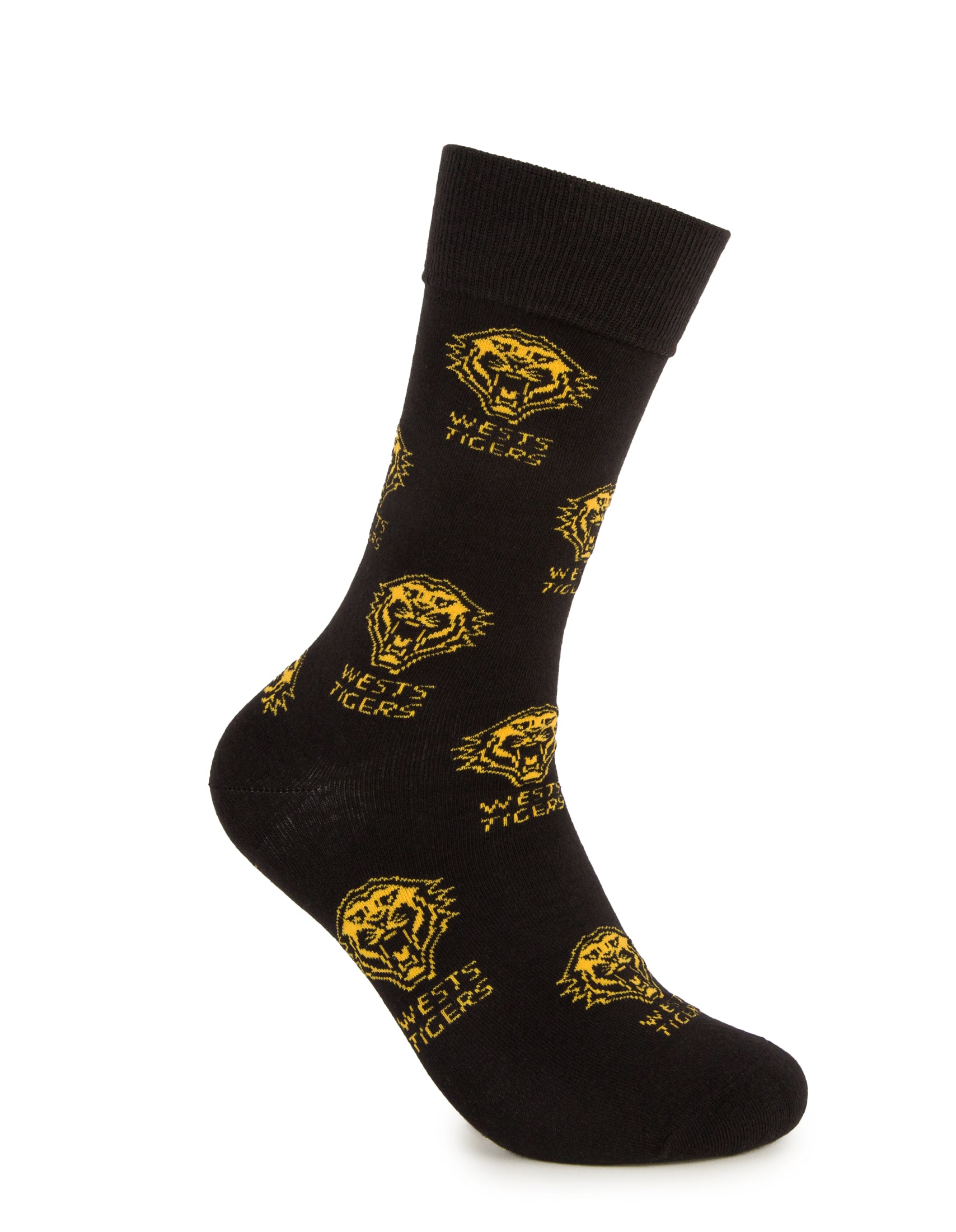 Wests Tigers Organic Cotton Crew Sock