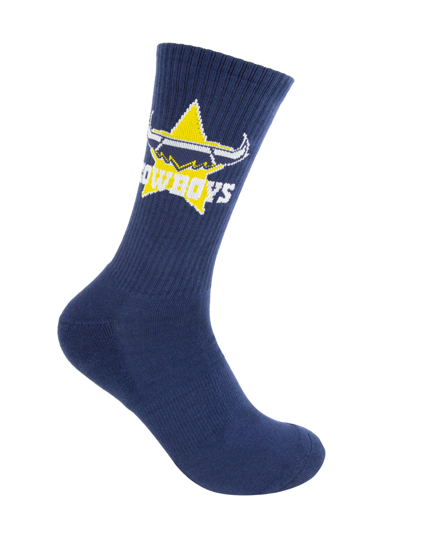 North Queensland Cowboys Icons Sneaker Socks 2 Pack