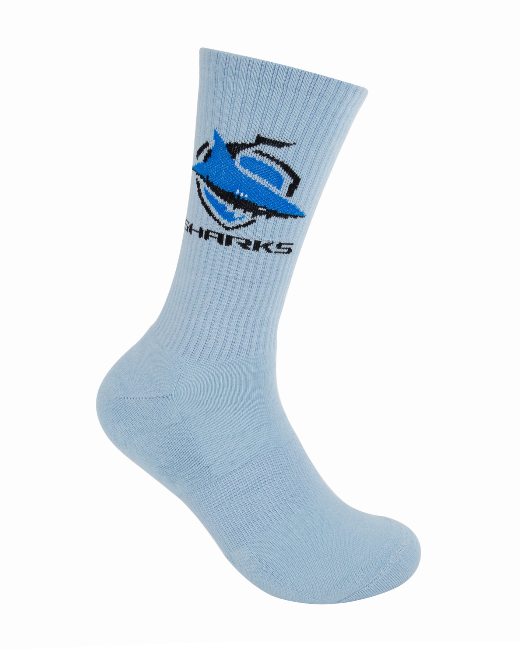 Cronulla Sharks Icons Sneaker Socks 2 Pack