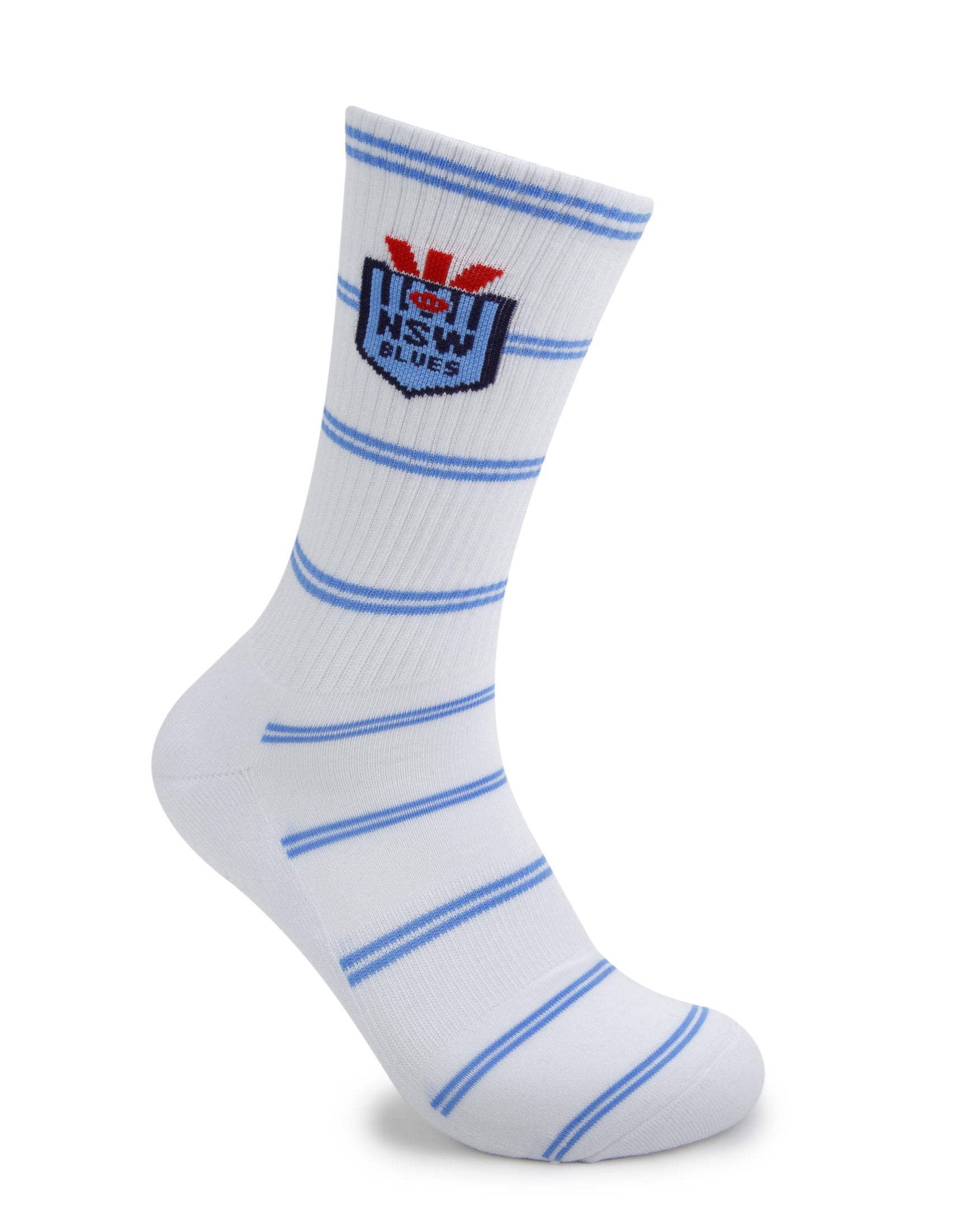 NSW Blues All Over Stripe Sneaker Sock 2-Pack