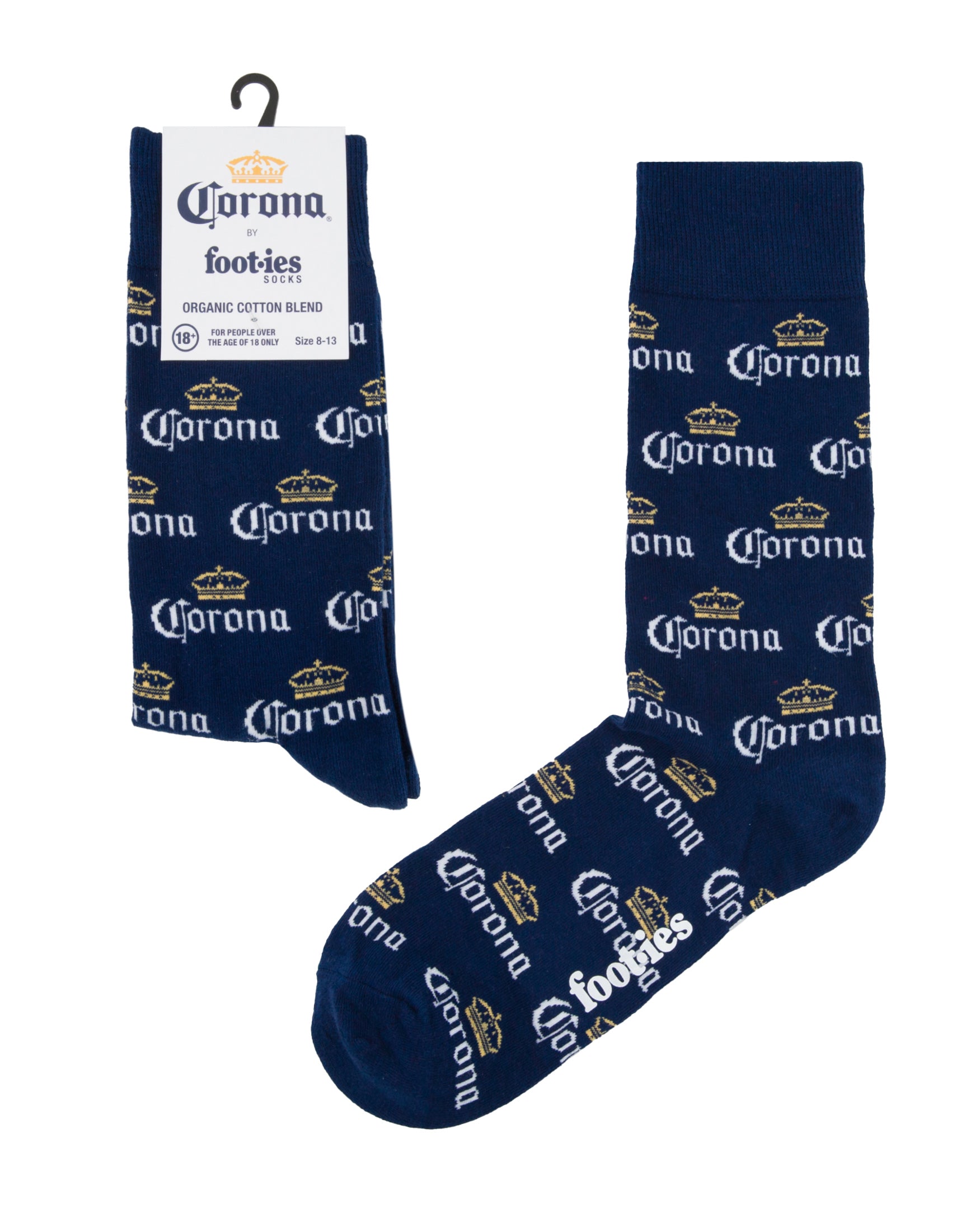 Corona Logo Organic Cotton Socks