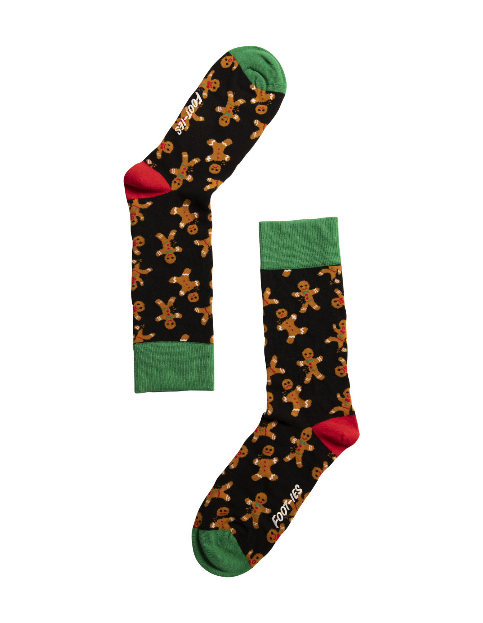 Gingerbread Christmas Crew Socks For Men